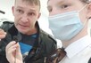 Житель Новокузнецка и Игорь Горланов. Кадр видео Житель Новокузнецка и Игорь Горланов. Кадр видео