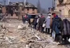 Депортация мариупольцев в Россию. Кадр видео Депортация мариупольцев в Россию. Кадр видео