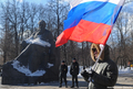 Пикет матерей и жен "болотных узников" 8 марта 2013 года. Фото Ники Максимюк/Грани.Ру